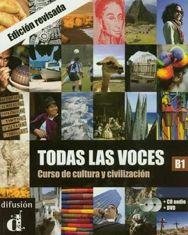 Todas las voces B1 Libro del alumno z płytą CD i DVD - Cesar Chamorro, Matilde Martinez, Nuria Murillo, Alesandro Saenz