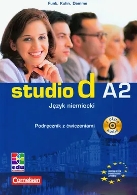 Studio d A2 Język niemiecki Podręcznik z ćwiczeniami + CD - Outlet
