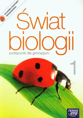 Świat biologii 1 Podręcznik - Outlet - Małgorzata Kłyś, Joanna Stawarz