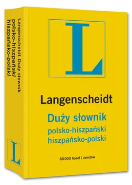 Duży słownik polsko hiszpański hiszpańsko polski - Outlet