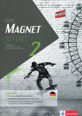 Magnet smart 2 Smartbook + DVD Rozszerzony zeszyt ćwiczeń z interaktywnym pakietem ucznia - Outlet
