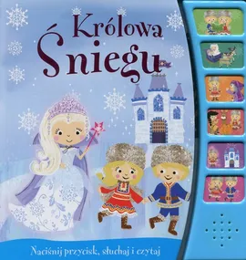 Królowa Śniegu Książeczka dźwiękowa