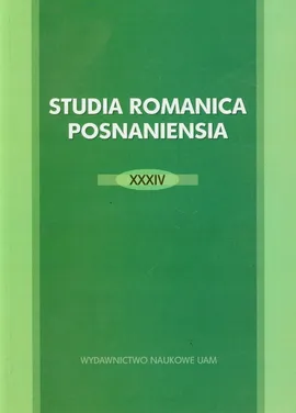 Studia Romanica Posnaniensia XXXIV