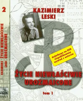 Życie niewłaściwie urozmaicone t.1/2 z płytą DVD - Kazimierz Leski