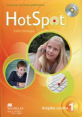 Hot Spot 1 Książka ucznia z płytą CD - Colin Granger