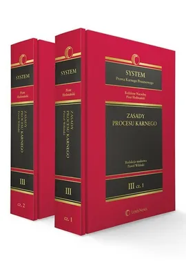 System Prawa Karnego Procesowego Tom 3 Zasady procesu karnego Część 1/2 - Outlet