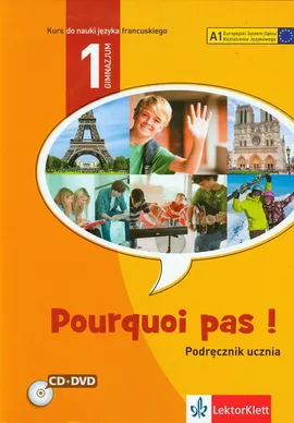 Pourquoi pas 1 Podręcznik + CD + DVD - Michele Bosquet, Yolanda Rennes, Salles Matilde Martinez