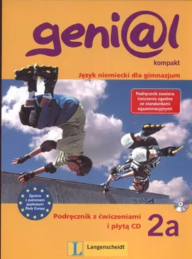 Genial 2A Kompakt podręcznik z  ćwiczenia - Outlet - Hermann Funk, Michael Koenig, Ute Koithan