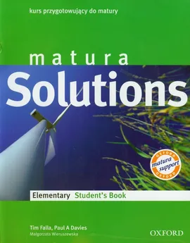 Matura Solutions Elementary Student's Book - Outlet - Paul Davies, Tim Falla