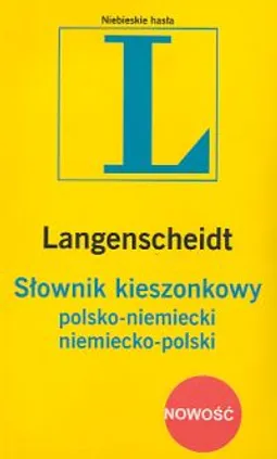 L. Słownik kieszonkowy polsko - niemiecki niemiecko - polski - Outlet