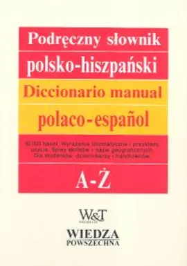 Podręczny słownik polsko-hiszpański - Outlet - Jacek Perlin, Oskar Perlin