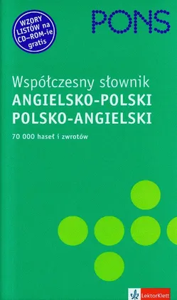 Pons współczesny słownik angielsko-polski polsko-angielski z płytą CD - Outlet
