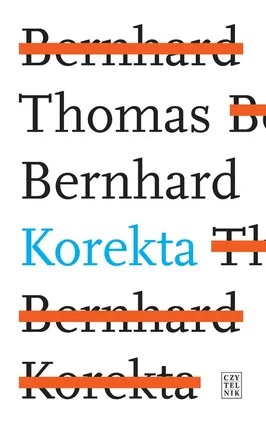 Korekta - Outlet - Thomas Bernhard