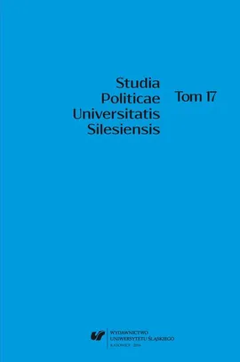 „Studia Politicae Universitatis Silesiensis”. T. 17 - 03 Studying electoral systems — methodological aspects