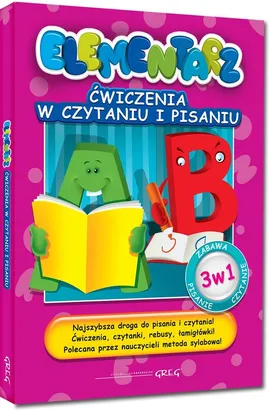 Ćwiczenia w czytaniu i pisaniu Elementarz - Outlet - Marta Kurdziel