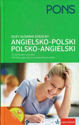 Słownik duży szkolny angielsko-polski polsko-angielski - Outlet
