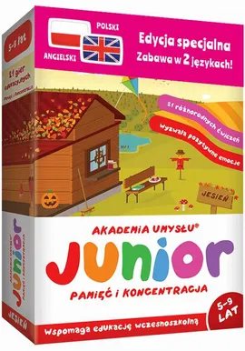 Junior JESIEŃ (pol-ang.) seria Akademia Umysłu