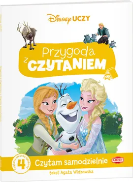 Disney Uczy Przygoda z czytaniem Kraina Lodu Czytam samodzielnie - Agata Widzowska