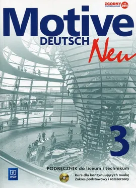 Motive Deutsch Neu 3 Podręcznik z płytą CD Zakres postawowy i rozszerzony - Jarząbek Alina Dorota, Danuta Koper