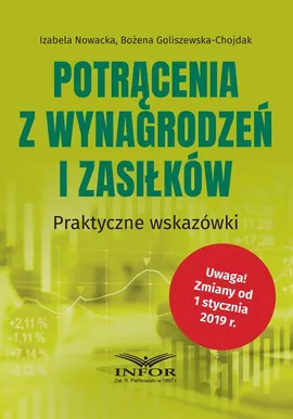 Potrącenia z wynagrodzeń i zasiłków - Bożena Goliszewska-Chojdak, Izabela Nowacka